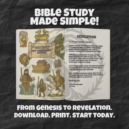 Scripture Simplified™ - Complete Visual Bible Study System for Kids in Just 10 Minutes a Day