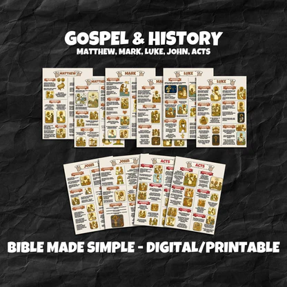 Scripture Simplified™ - Complete Visual Bible Study System for Kids in Just 10 Minutes a Day